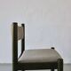 4 green carved wooden chairs | Scandinavia | 1960s