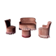 Pink Toad Living Room Set