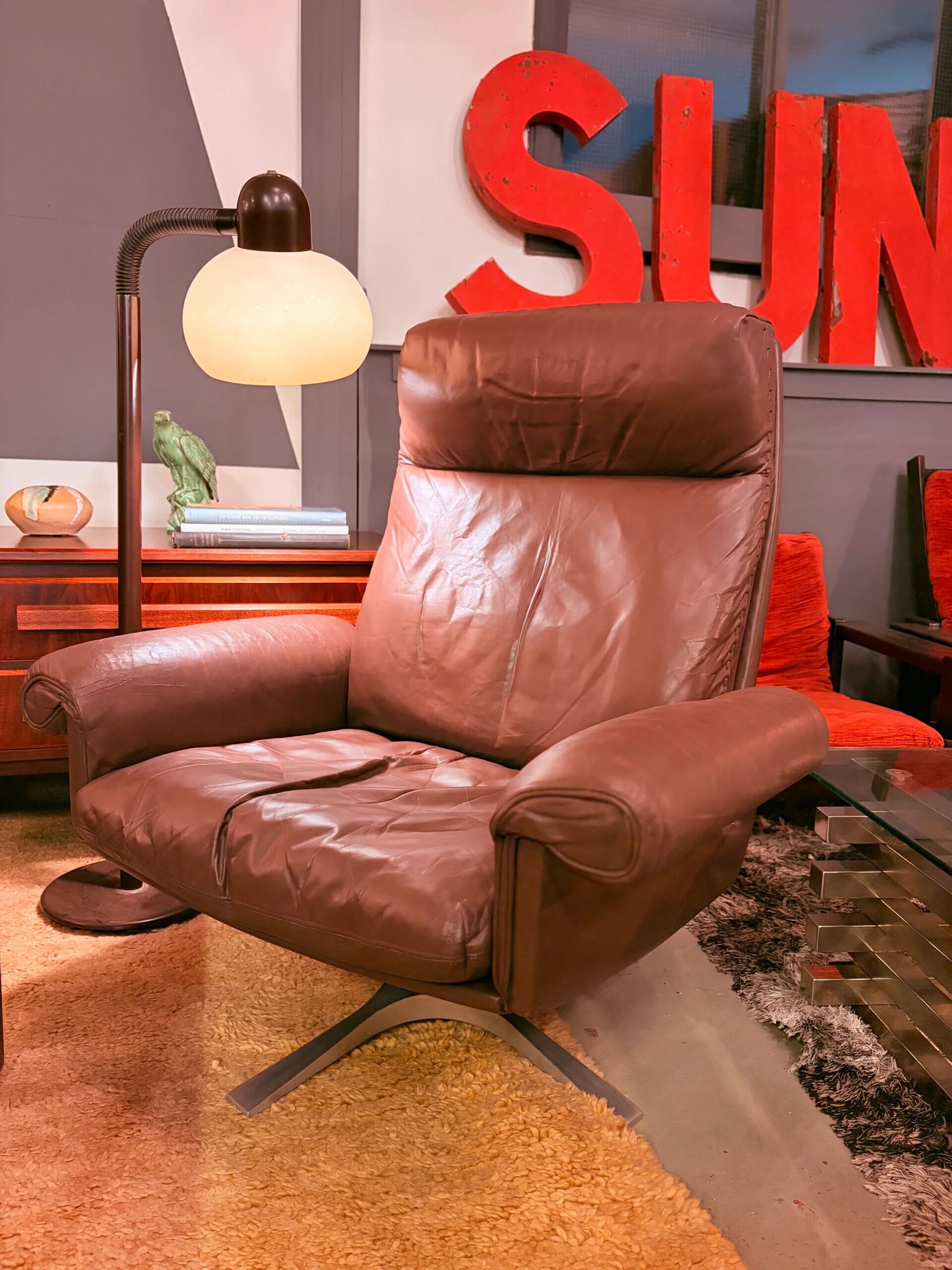 Fauteuil De Sede Suisse, DS-31, années 1970