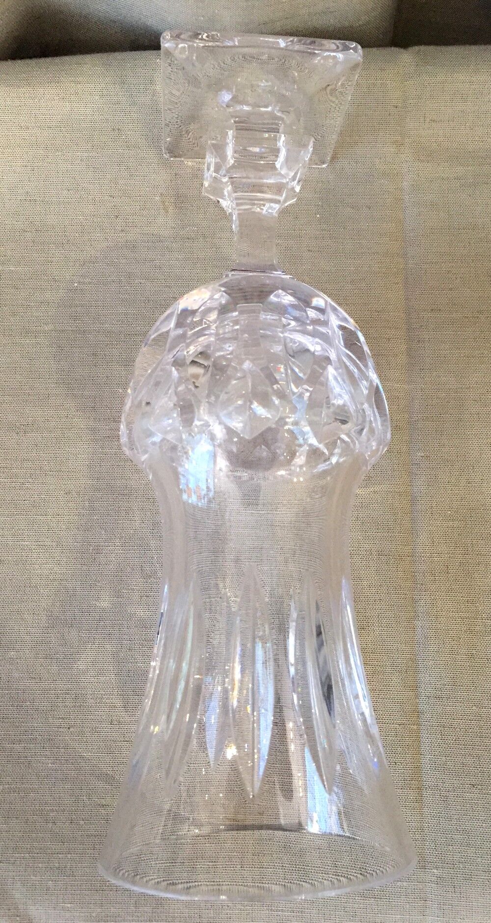 Vase medicis sevres en cristal taille
