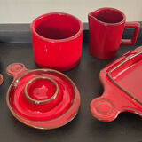 Vintage 5 piece ceramic set for breakfast