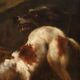Peinture lombarde du XVIIe siècle, le berger avec ses chiens