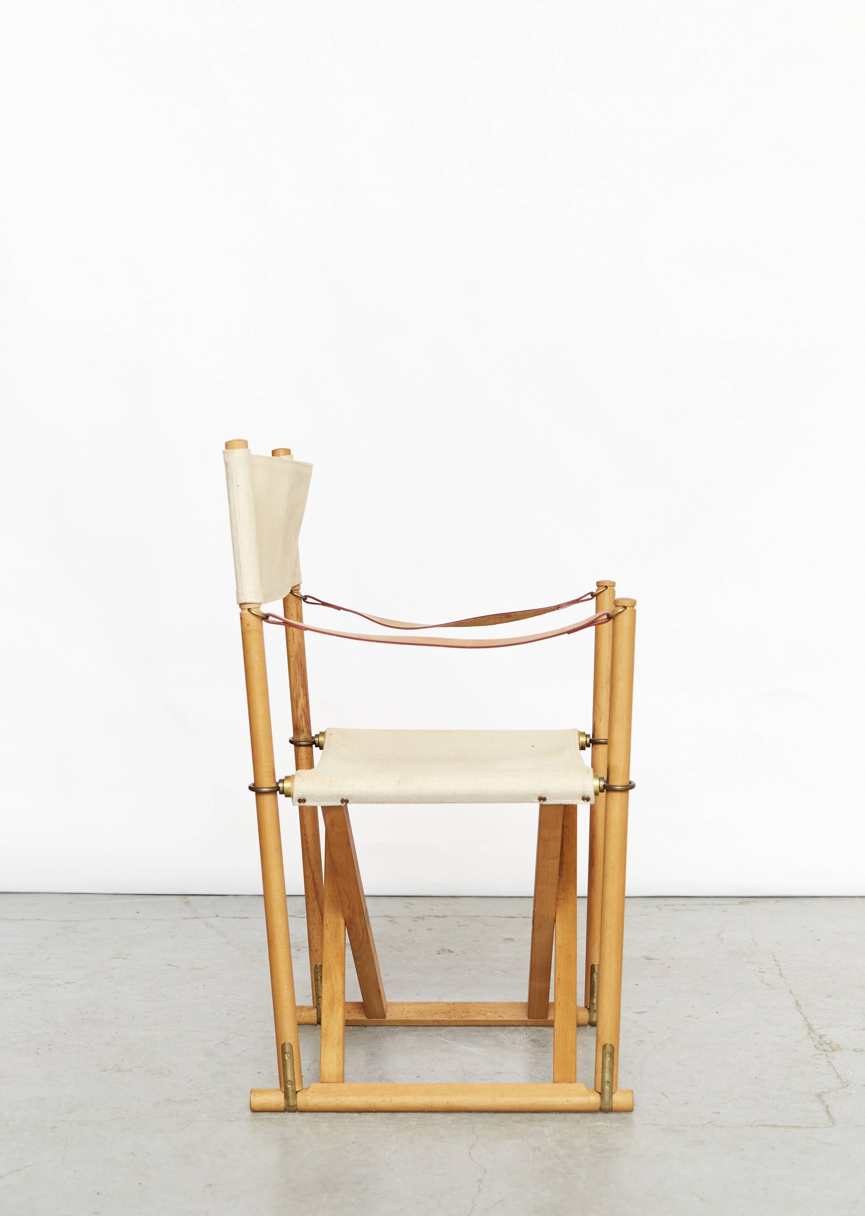 Chaise pliante Mogens Koch MK-16 pour Rud Rasmussen