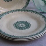 Set of 4 dessert plates