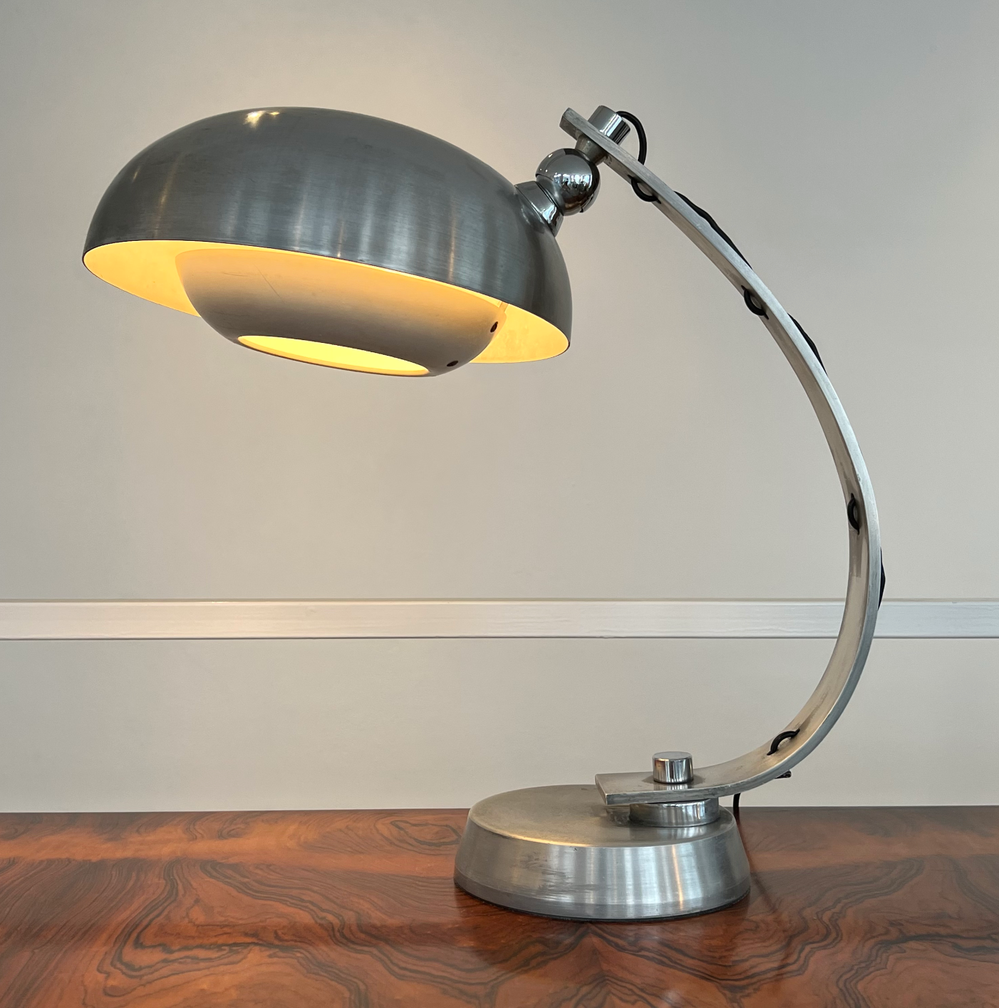 Desk lamp attributed to d'Angelo Lelli, 1960/1970.