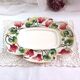 Large earthenware hollow dish KG Saint Clément France 36 cm
