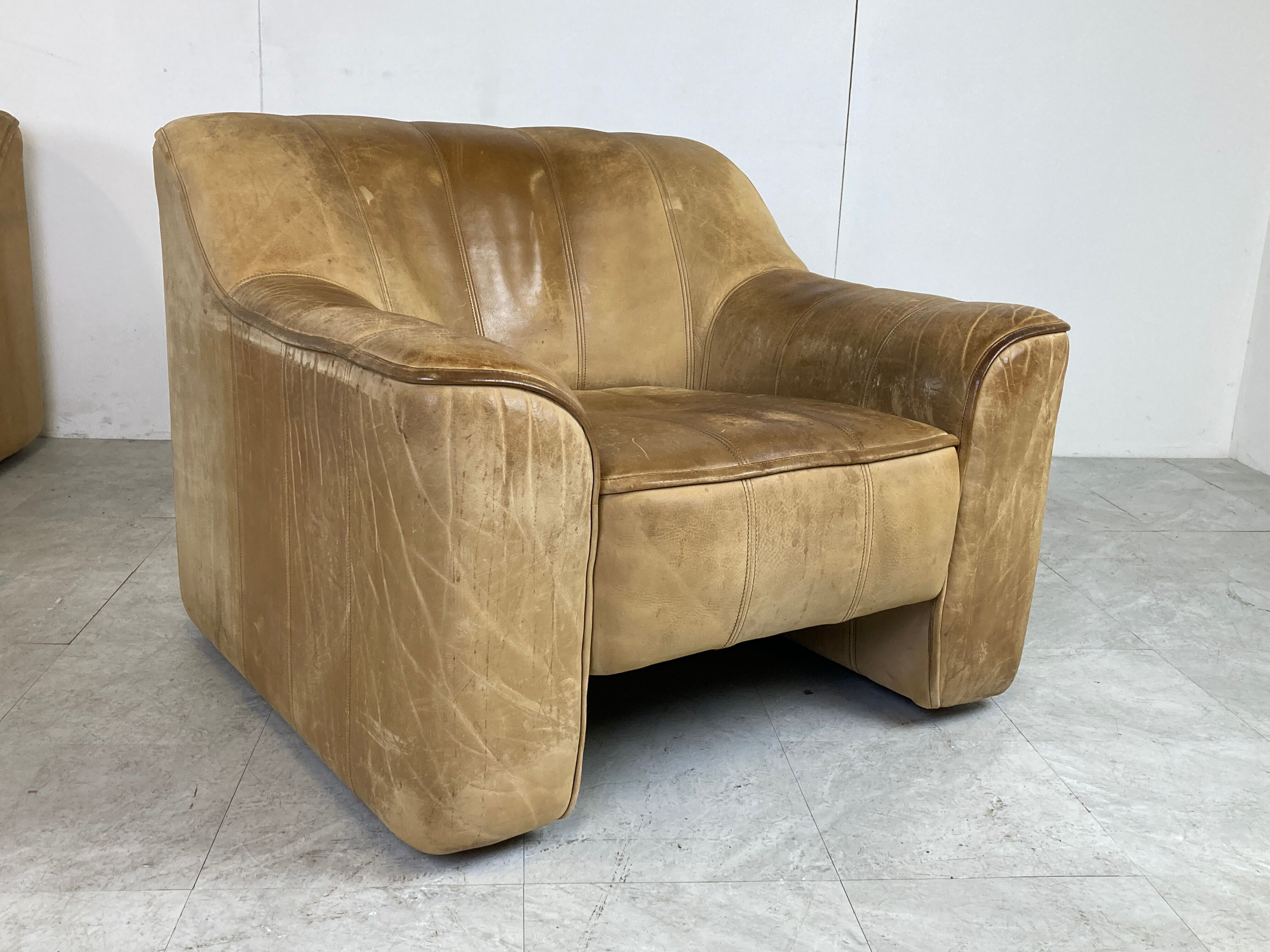 De Sede DS44 sofa set, 1960s