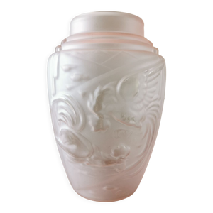 vase art déco à décor