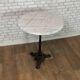 Table bistrot en marbre