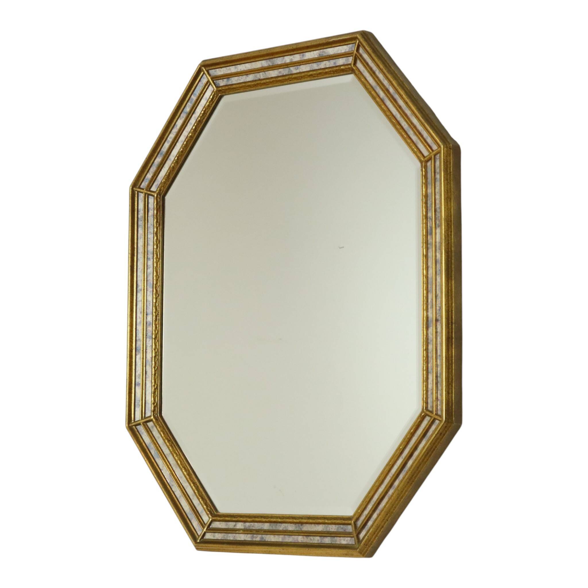 Miroir vénitien biseauté vintage Deknudt