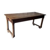 Beautiful farmhouse narrow table in solid wood