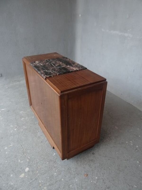 Bahut porte en palissandre 1930 art déco
