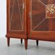 Cabinet en marqueterie Art Déco par De Coene, Belgique, vers 1925