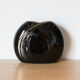 Vase noir et doré