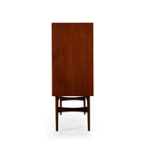 Danish teak high buffet, 1960s
