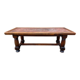 Vintage lava stone coffee table 60s