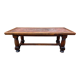 Vintage lava stone coffee table 60s