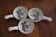 Set of 3 bowls with a Japanese-inspired design.