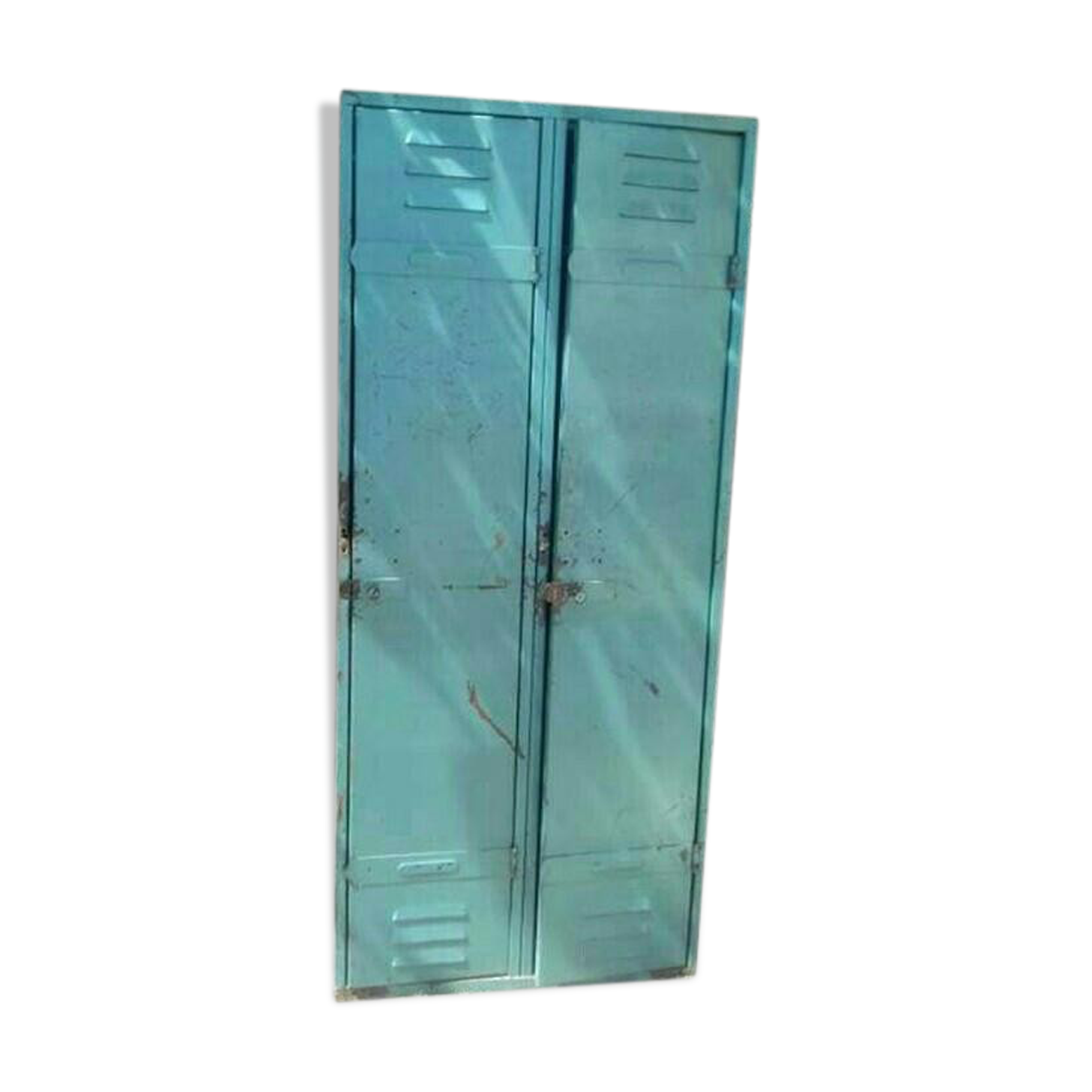 Wardrobe double cloakroom metal