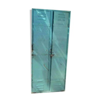 Wardrobe double cloakroom metal