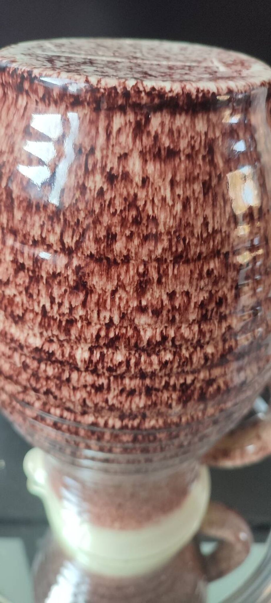 Vintage ceramic pitcher by Accolay