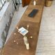 Two-sided counter sliding doors oak XXL 4m enfilade