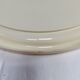 Round mirror in cream plastic, French house Syla, 70s
