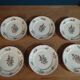 Ceramic dessert plates Lunéville Bouquet Fleurs dpc 122276