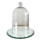 Antique cloche and its tray