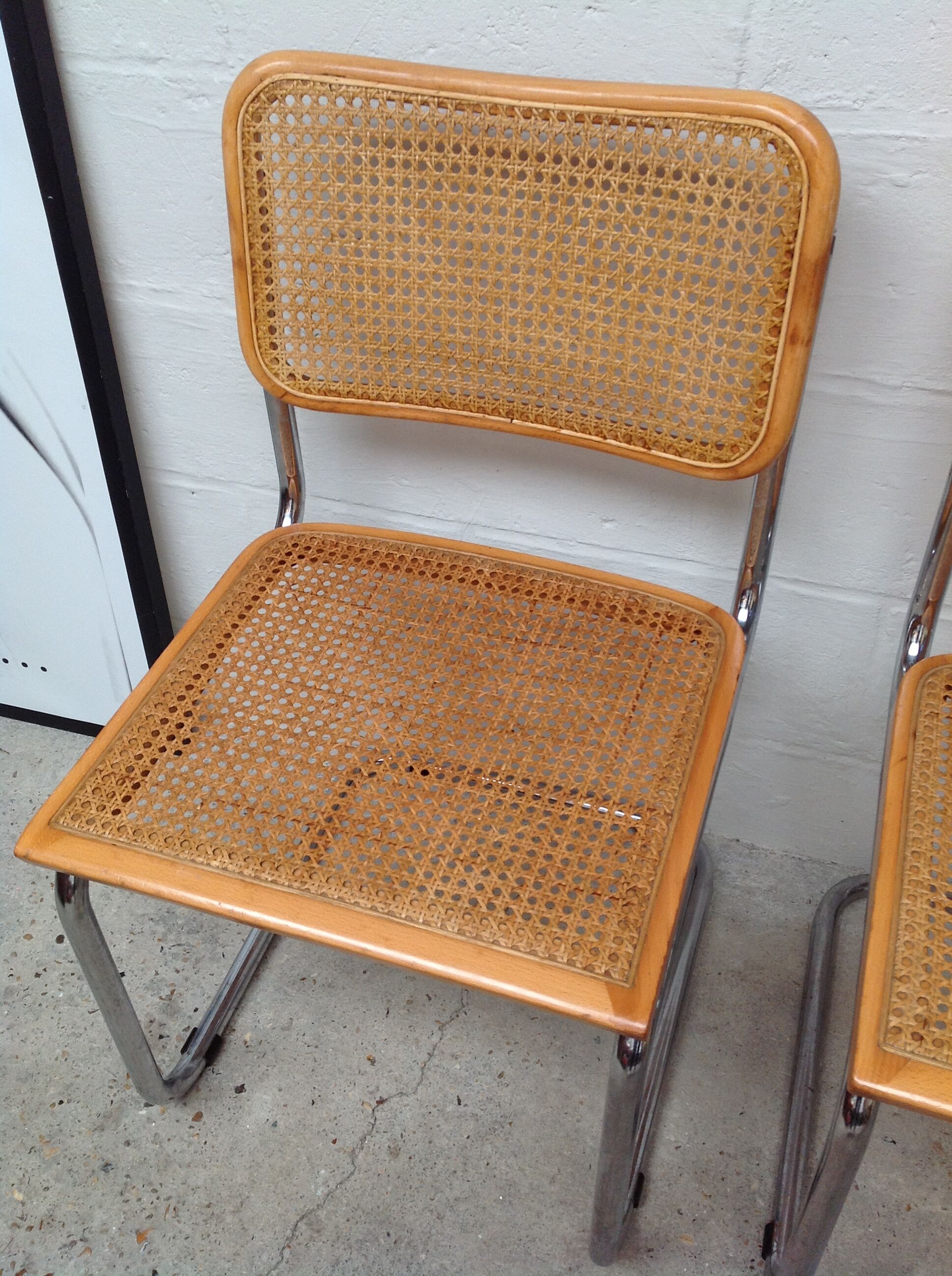Chairs Marcel Breuer Cesca B32