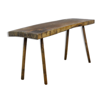 Vintage oak butcher's table 1920