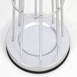 Aluminum coat stand in art deco style