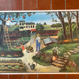 Ogé Hachette poster "the garden autumn"