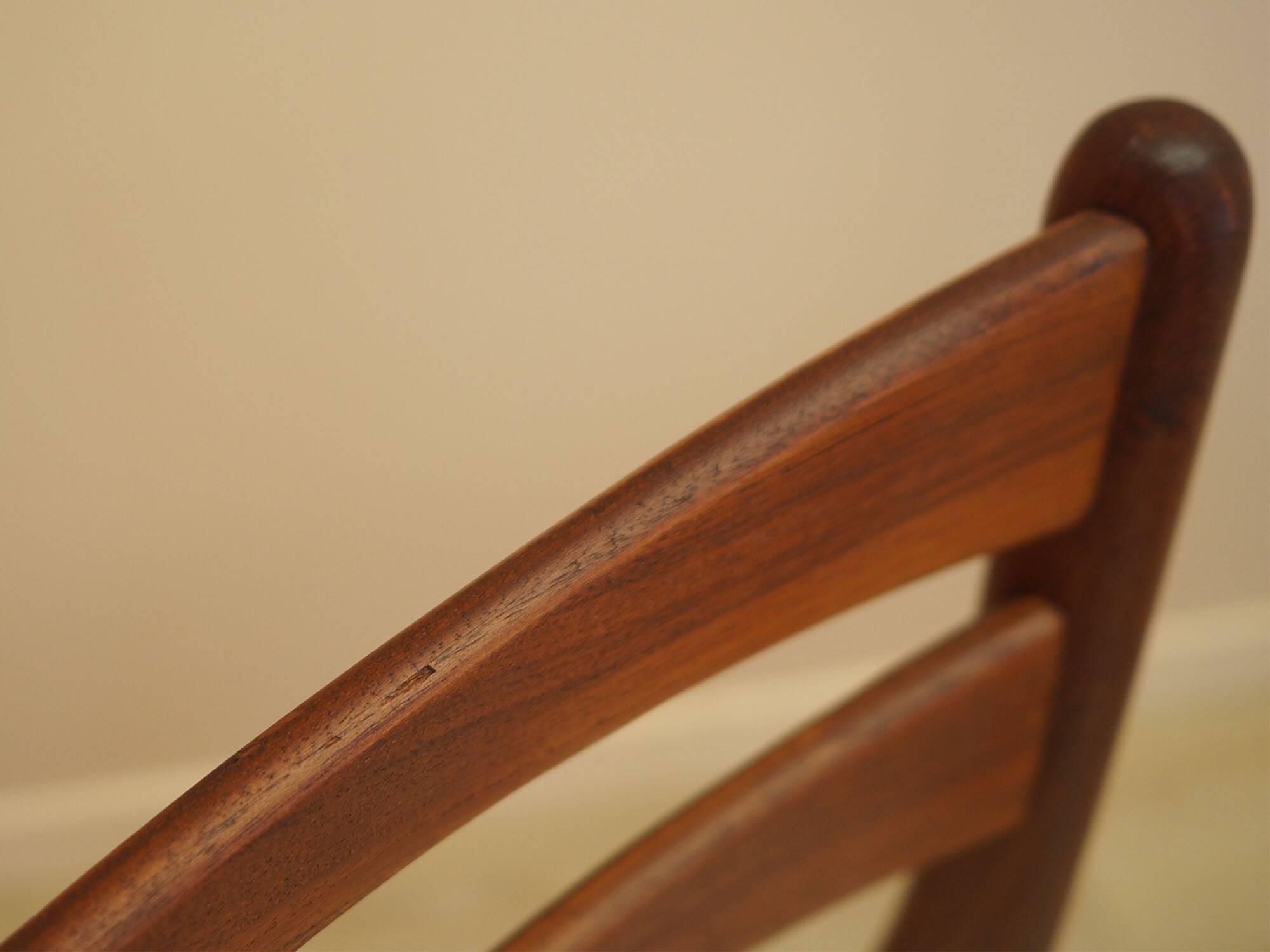 Set of six teak chairs, Danish design, 1960s, made in Denmark