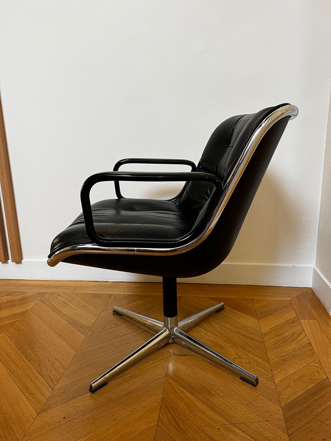 Pair of armchairs Pollock - edition knoll