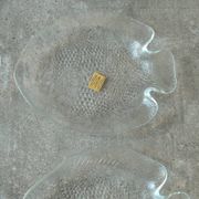 New vintage Arcoroc fish plates in original box