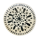 8 assorted black/white dessert plates