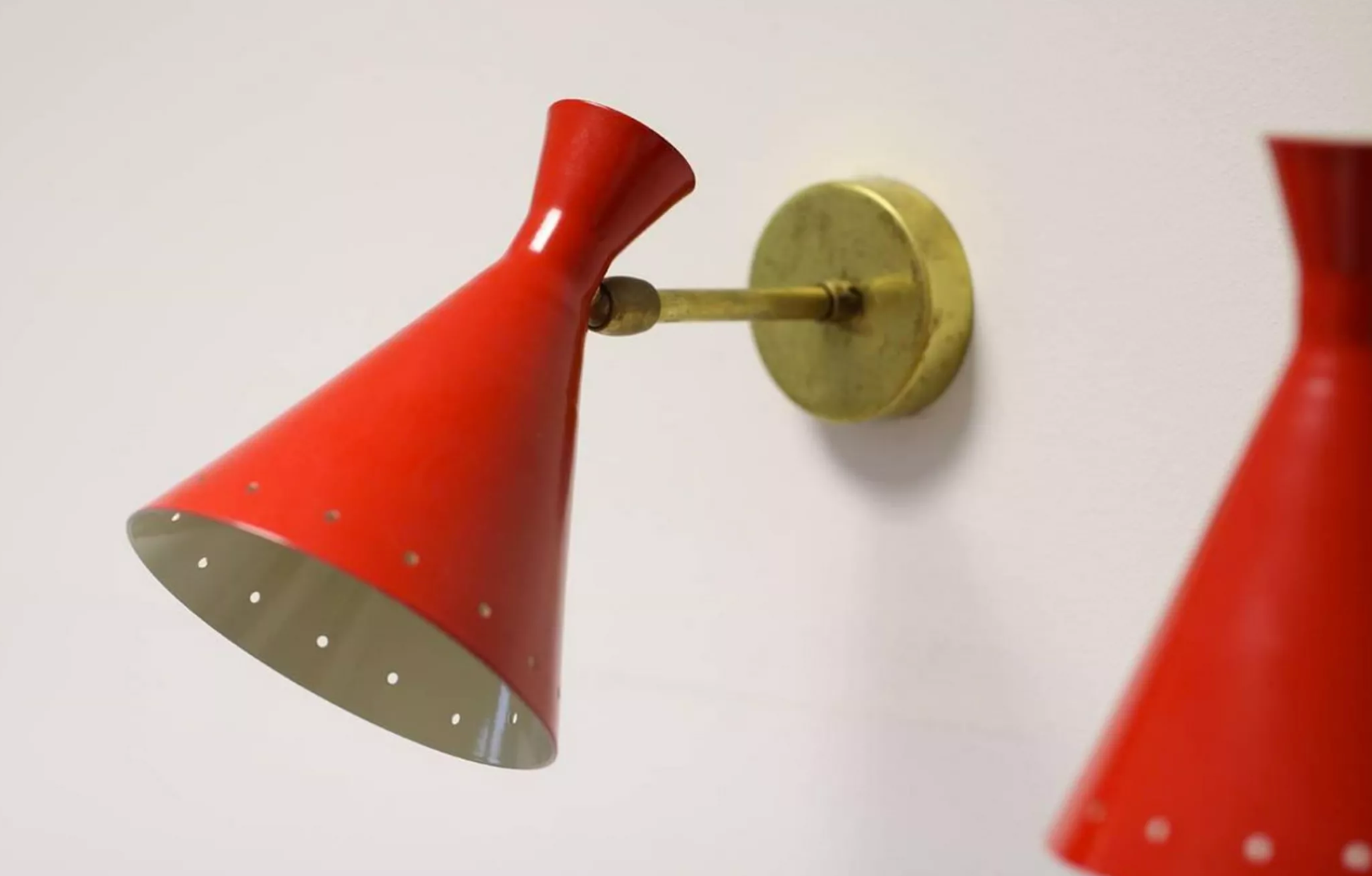 Wall lamps in the style of Italian creations of the 50s