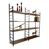 Vintage wall shelves in Rio rosewood