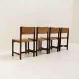 Set of Dining Chairs in the Style of Dutch Designer Martin Visser