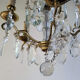 Chandelier with Pampilles style Louis XV France twentieth century