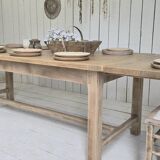 Farmhouse table with extensions