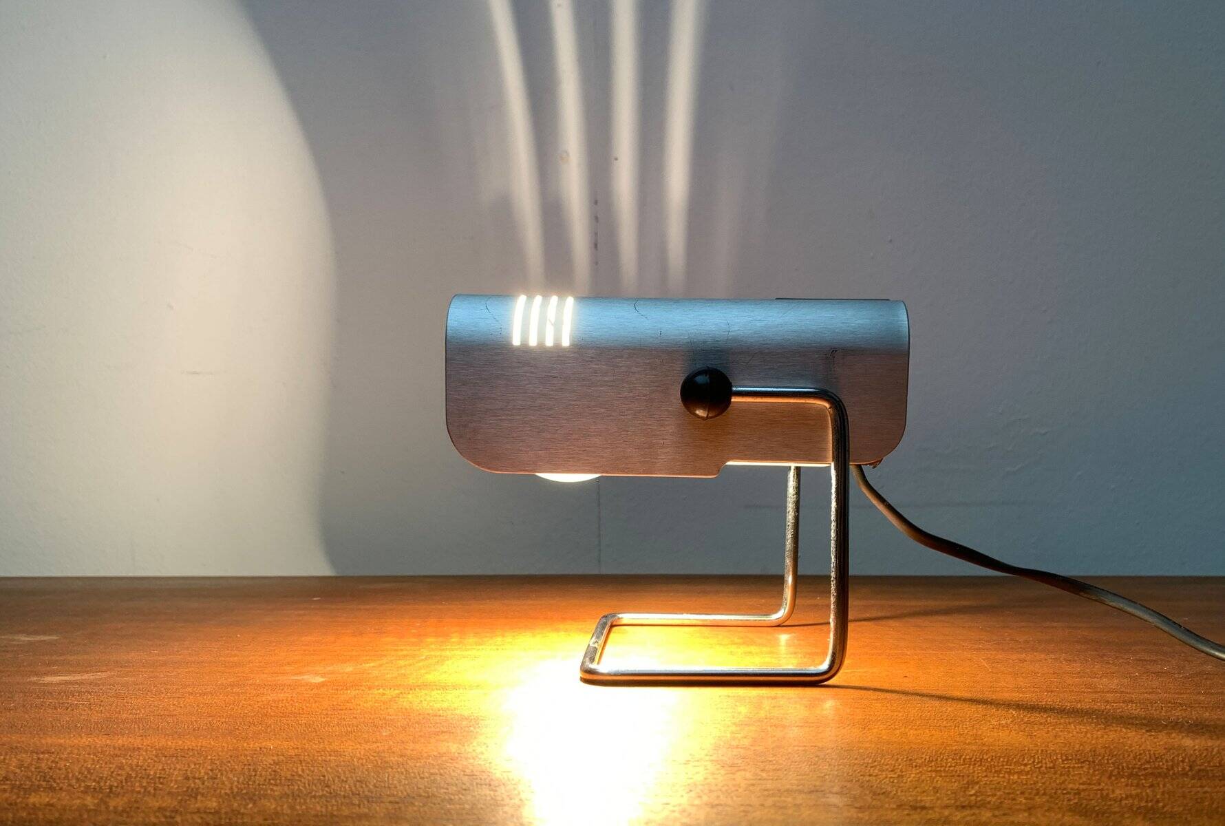 Vintage table lamp from the Italian space age by Targetti