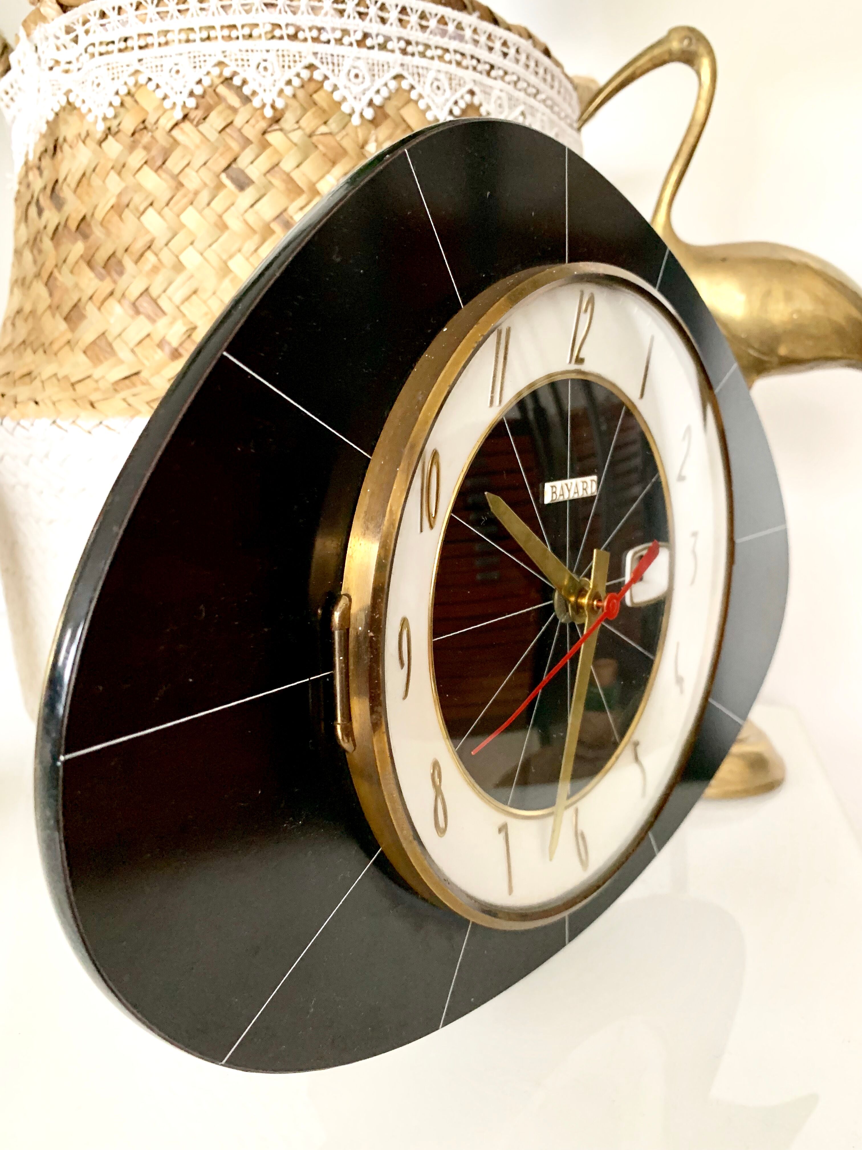 Pendulum Bayard vintage formica