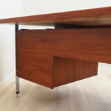 Teak desk, Danish design, 1970s, designer Finn Juhl, manufacturer France & Son