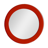 Miroir rond orange SYLA 1970