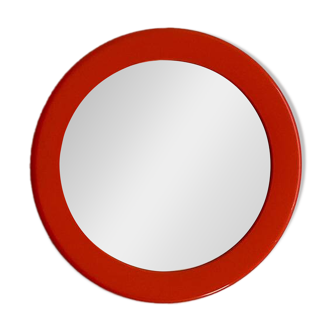 Round orange mirror SYLA 1970