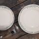 Lot of 8 plates in Terre de Fer Longchamp model Belleville