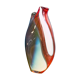 Glass vase by Gualtiero Casalegno, Italy 90s