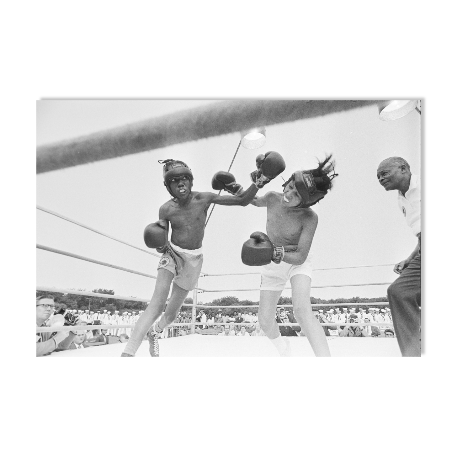 Photo Teen Amateur Boxing Match 30X45CM